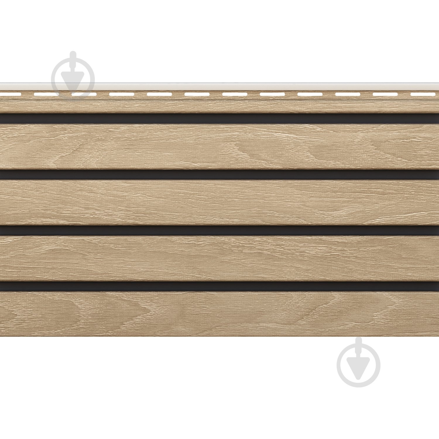 Сайдинг Vilo™ 2,95x0,25 м 0,7375 кв.м дуб V-Black SVP-06 - фото 2