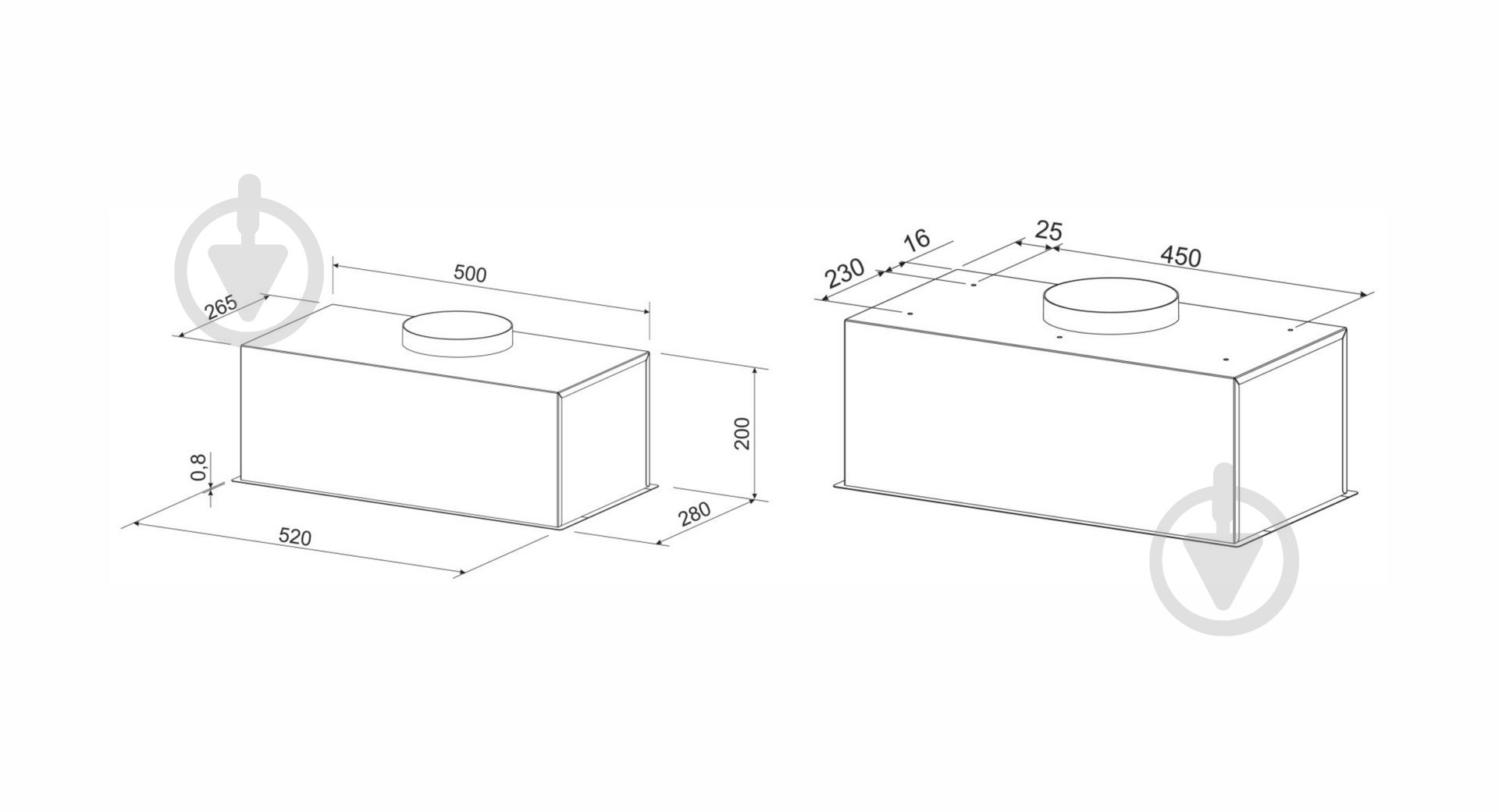 Вытяжка Eleyus URBAN 700 LED 52 IS - фото 10