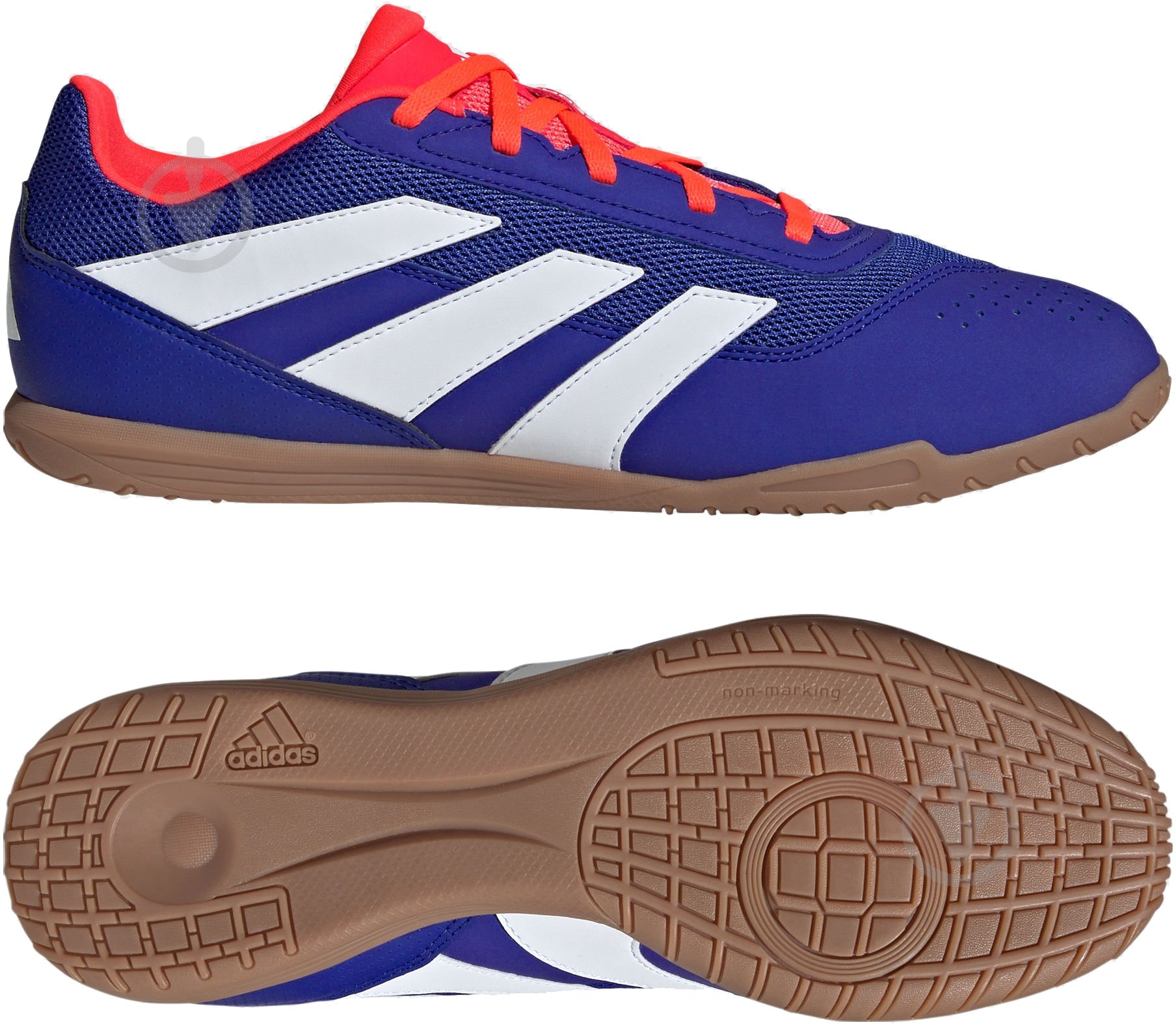 Футзальная обувь Adidas PREDATOR CLUB IN SA IF6403 р.42 синий - фото 9 Футзальная обувь Adidas PREDATOR CLUB IN SA IF6403 р.42 синий - фото 9