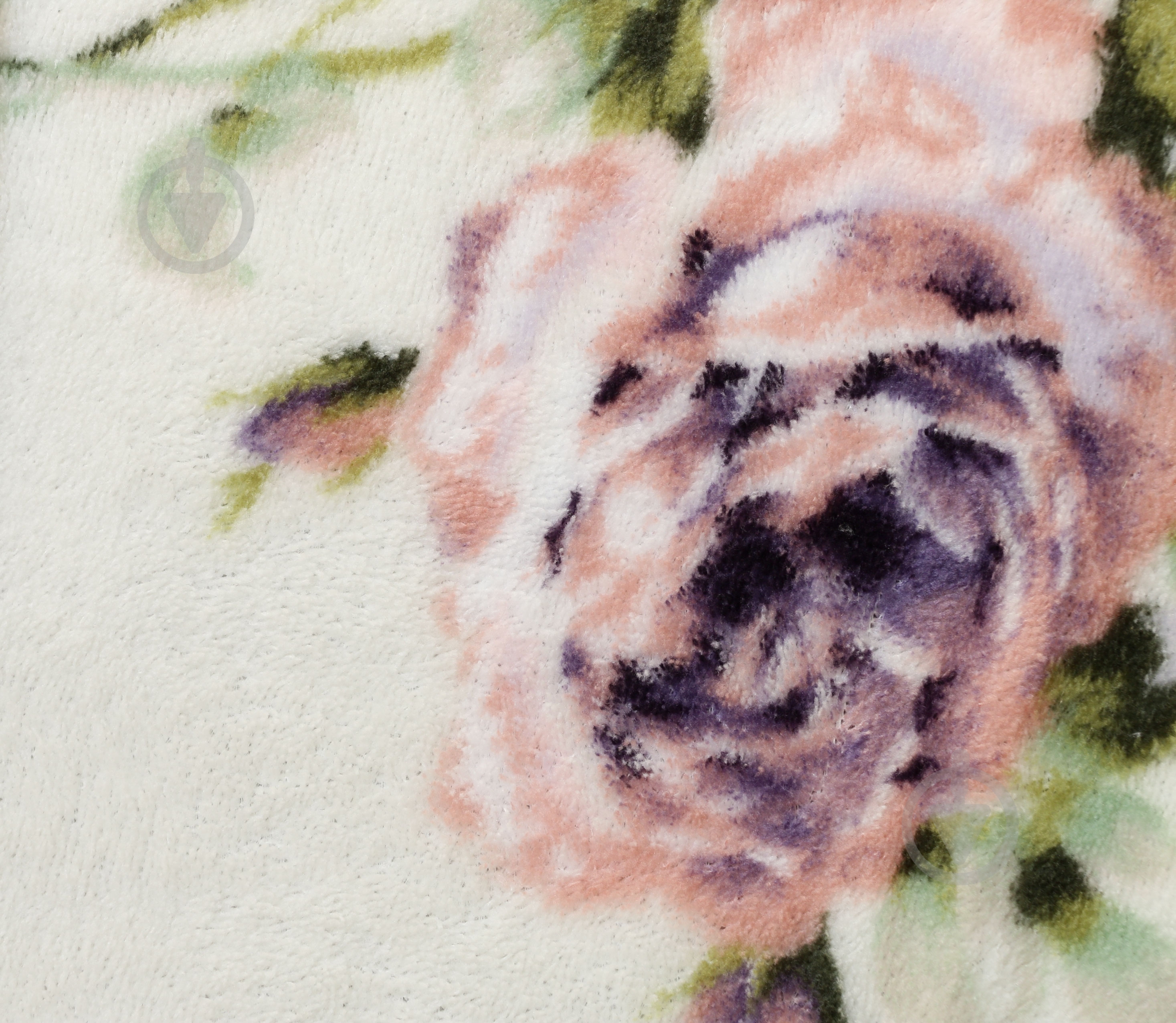 Плед Букет 200x160 см белый Underprice - фото 2 Плед Букет 200x160 см белый Underprice - фото 2