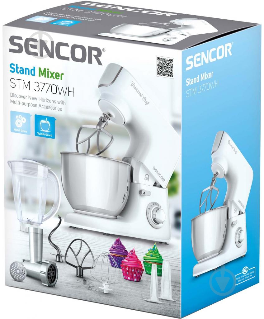 Кухонный комбайн Sencor STM3770WH - фото 21 Кухонный комбайн Sencor STM3770WH - фото 21