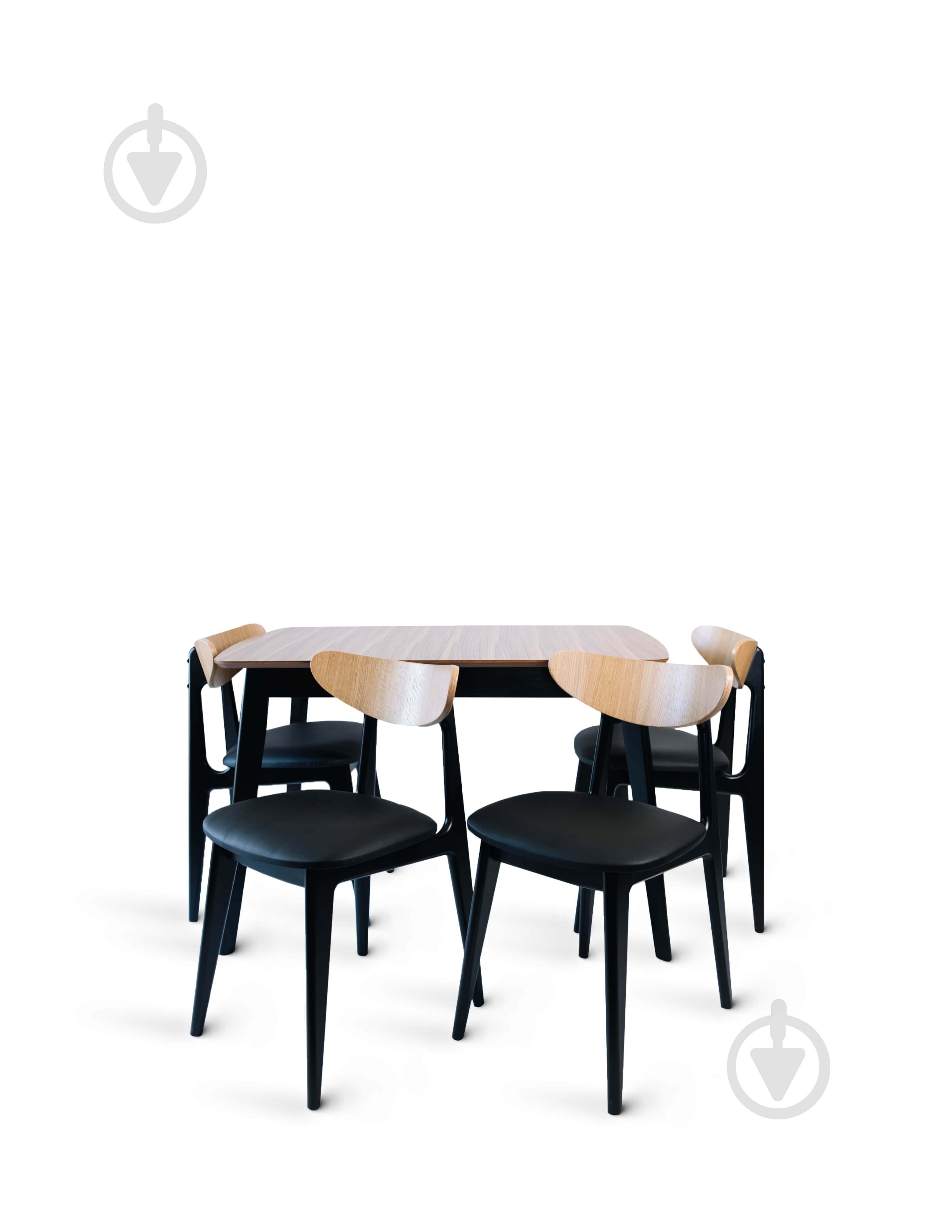 Стул обеденный PAVLYK Марсель черный / черный - фото 9