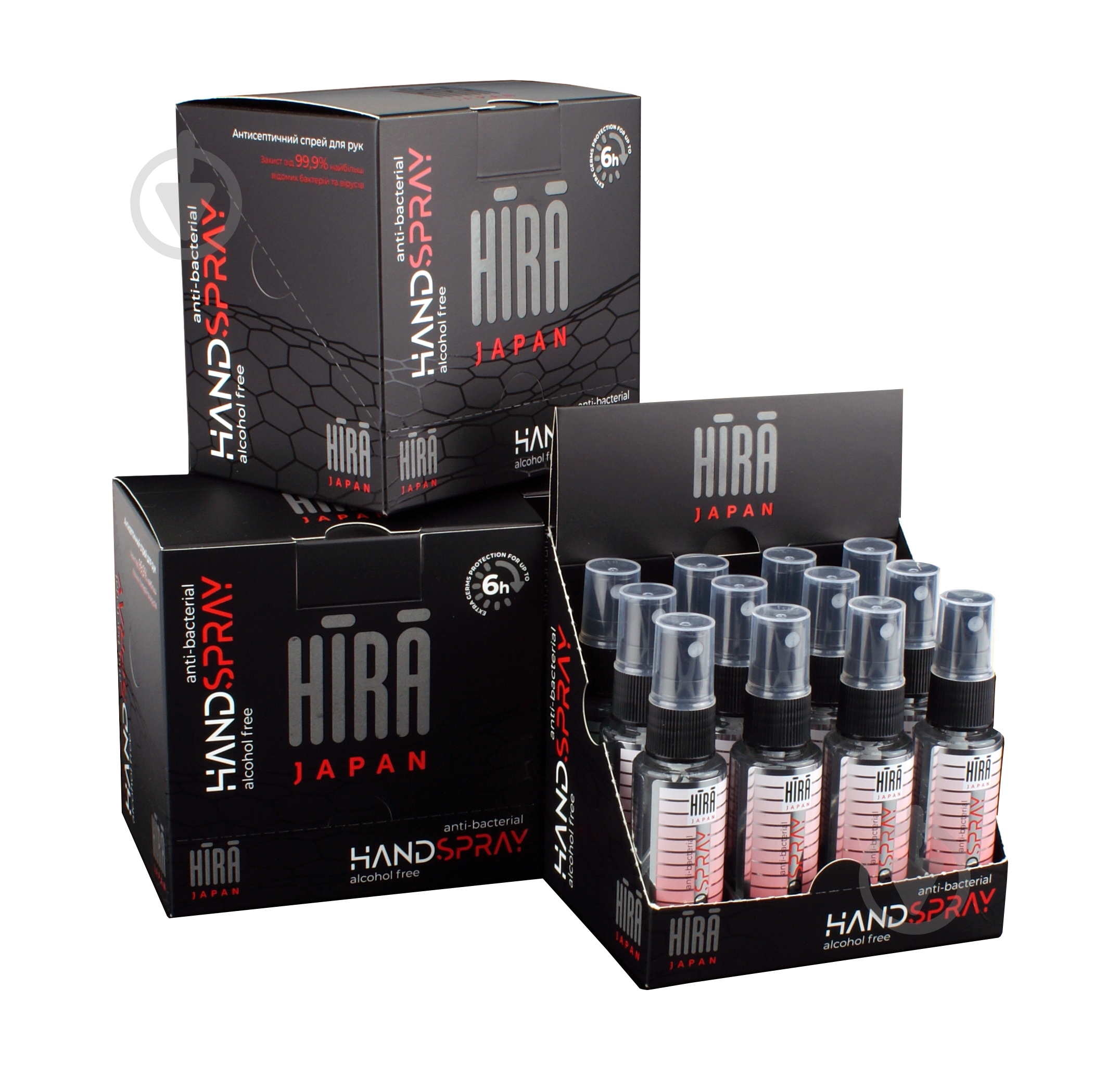 Антисептик HIRA спрей для рук Сакура 35 мл - фото 2 Антисептик HIRA спрей для рук Сакура 35 мл - фото 2