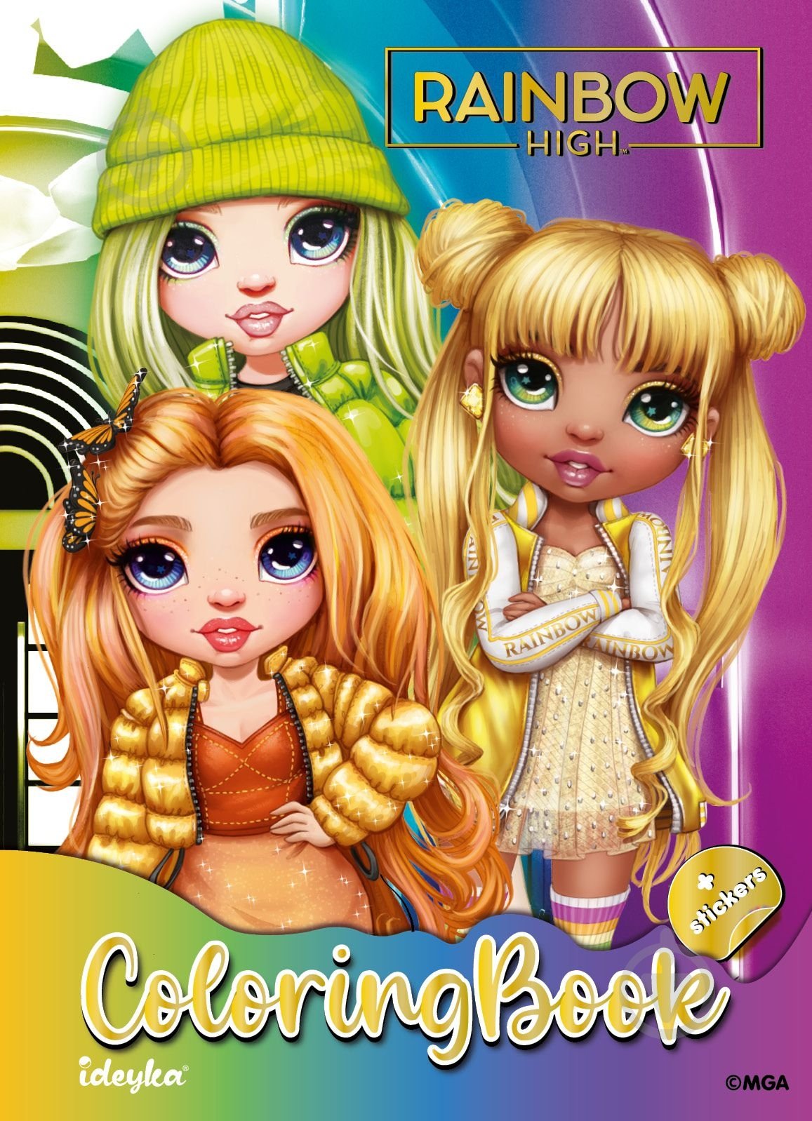 Книга-розмальовка «Rainbow» - фото 1