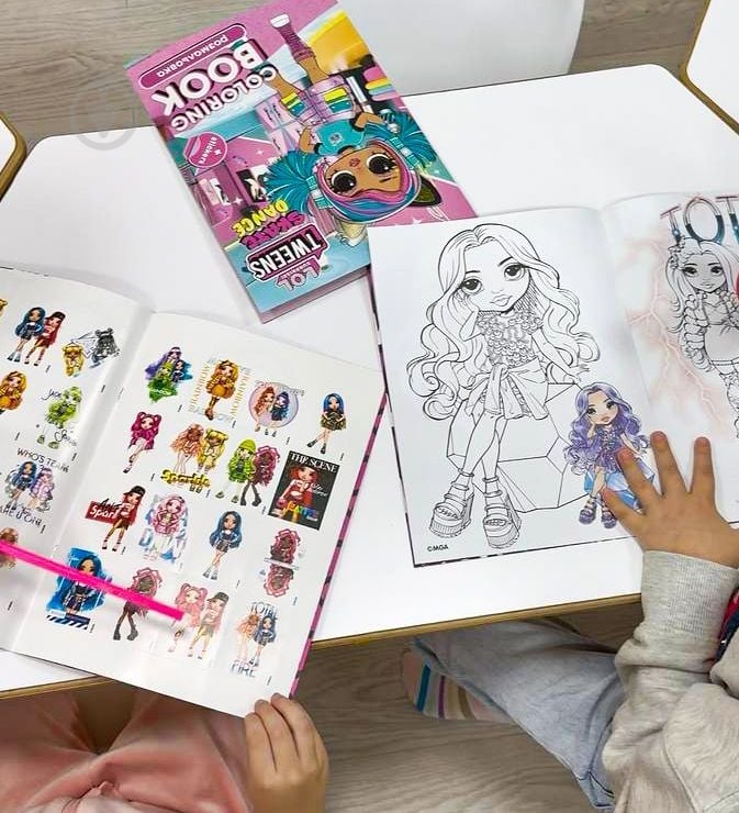 Книга-розмальовка «Skate Dance Tweens» - фото 4