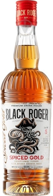 Напиток ромовый Black Roger Spiced Gold 0,5 л - фото 1