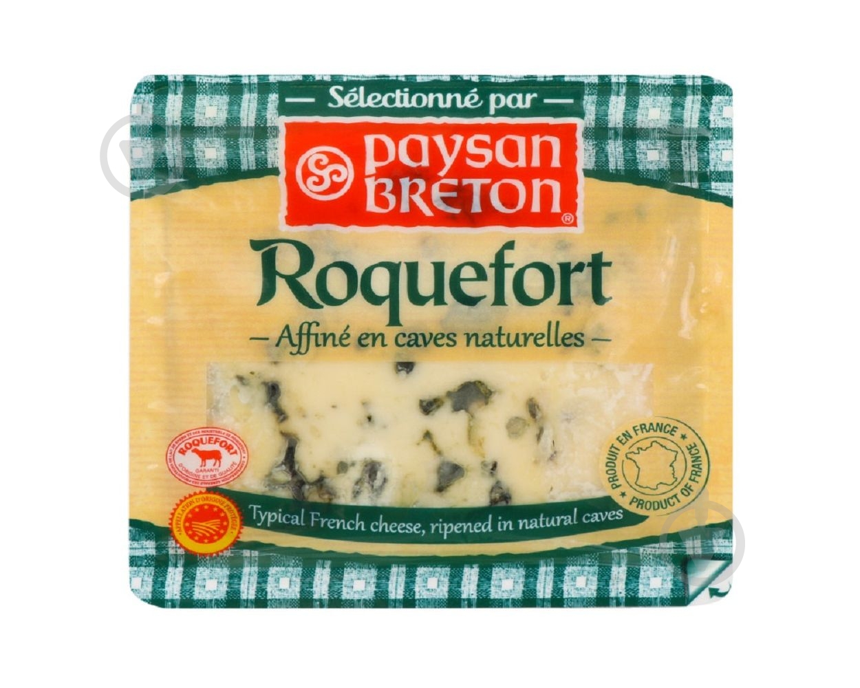 Сыр ТМ Paysan breton Рокфор 100г 52% - фото 1