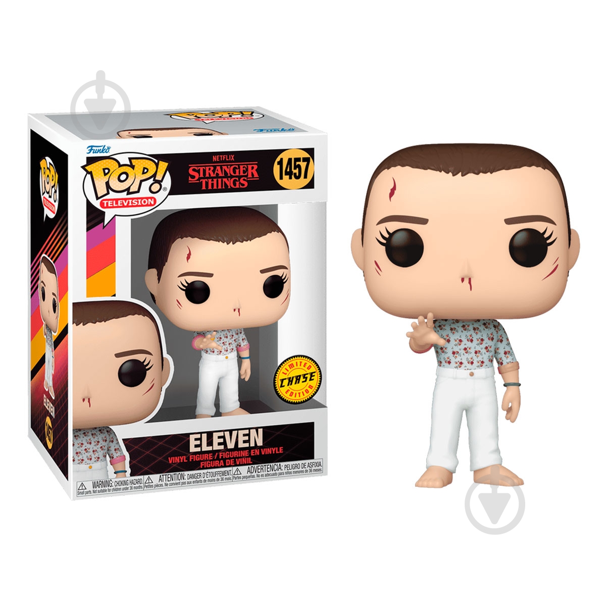 Фигурка Funko POP! Одиннадцать (w/CH) 72135 - фото 1 Фигурка Funko POP! Одиннадцать (w/CH) 72135 - фото 1