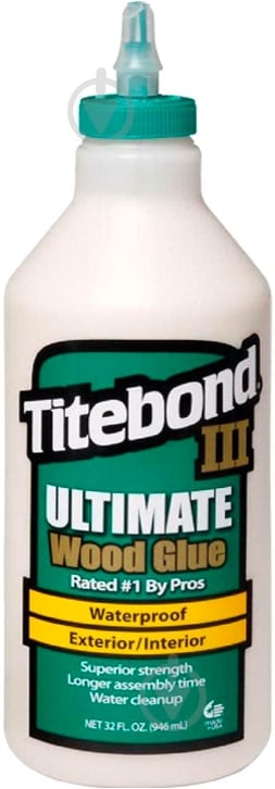 Клей для деревини Titebond III Ultimate 946 мл - фото 1
