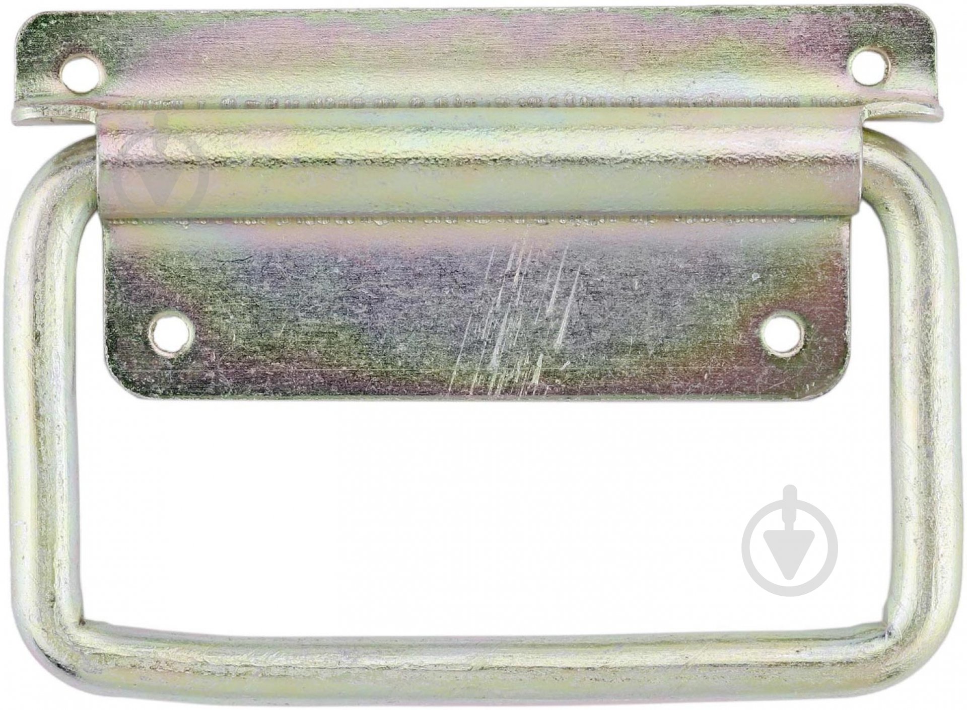 Ручка на планке Ляда РЛ092 92 мм желтый - фото 1