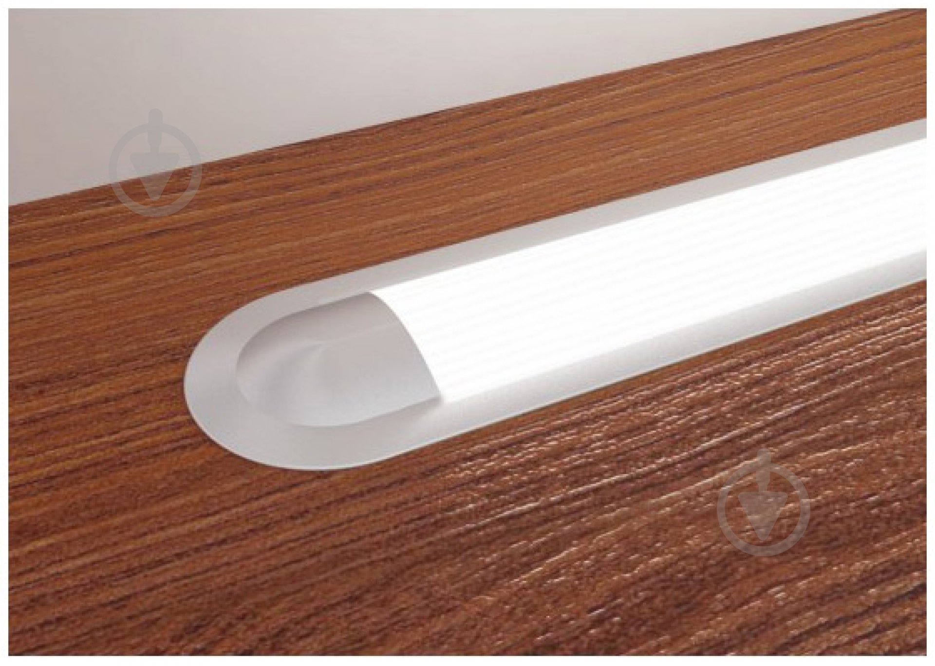 Комплект для LED-ленты ТІС врезной профиль+ матовый рассеиватель ЛПВ12-РМ 100 см - фото 3