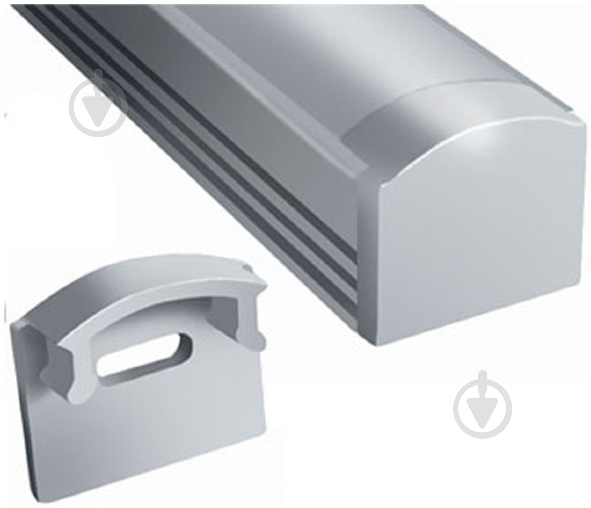 Комплект для LED-ленты LP врезной профиль+рассеиватель ЛПВ7-РМ 100 см - фото 1