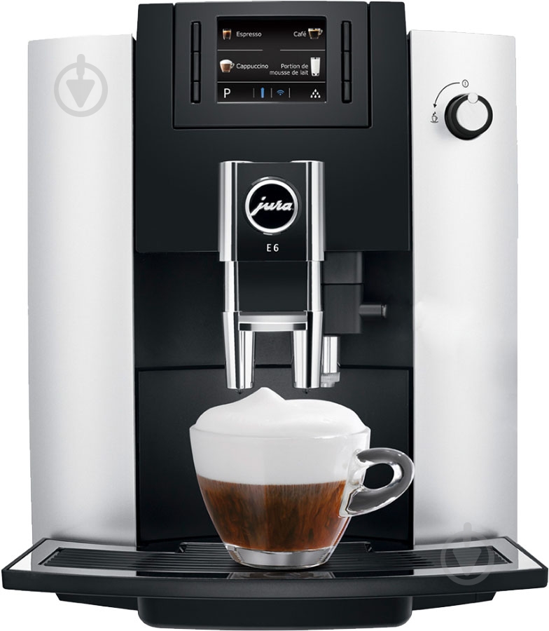 Кофемашина Jura E6 Platin - фото 1