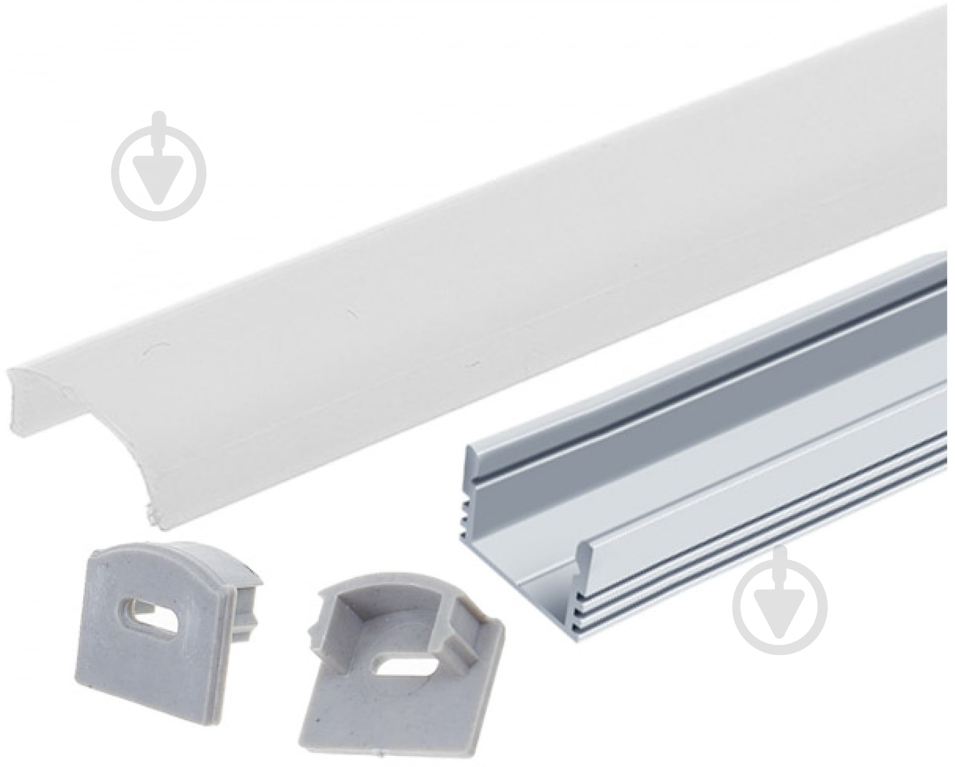 Комплект для LED ленты LP профиль+рассеиватель ЛП12-РП 100 см - фото 1 Комплект для LED ленты LP профиль+рассеиватель ЛП12-РП 100 см - фото 1