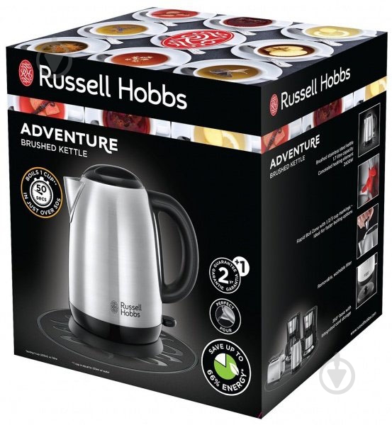 Електрочайник Russell Hobbs Adventure 23912-70 - фото 5
