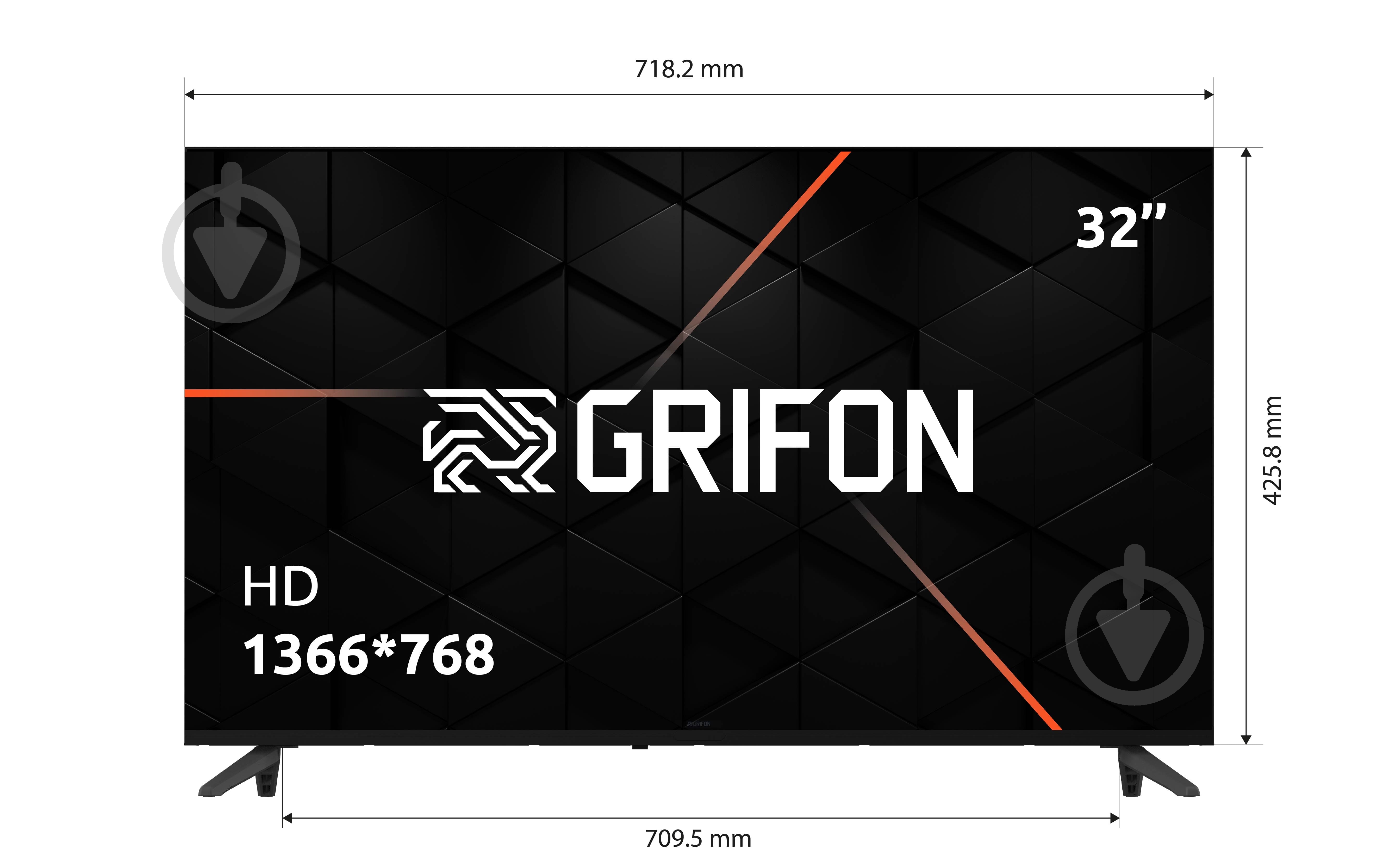 Телевизор Grifon DV32HSB Diva DV32HSB - фото 10