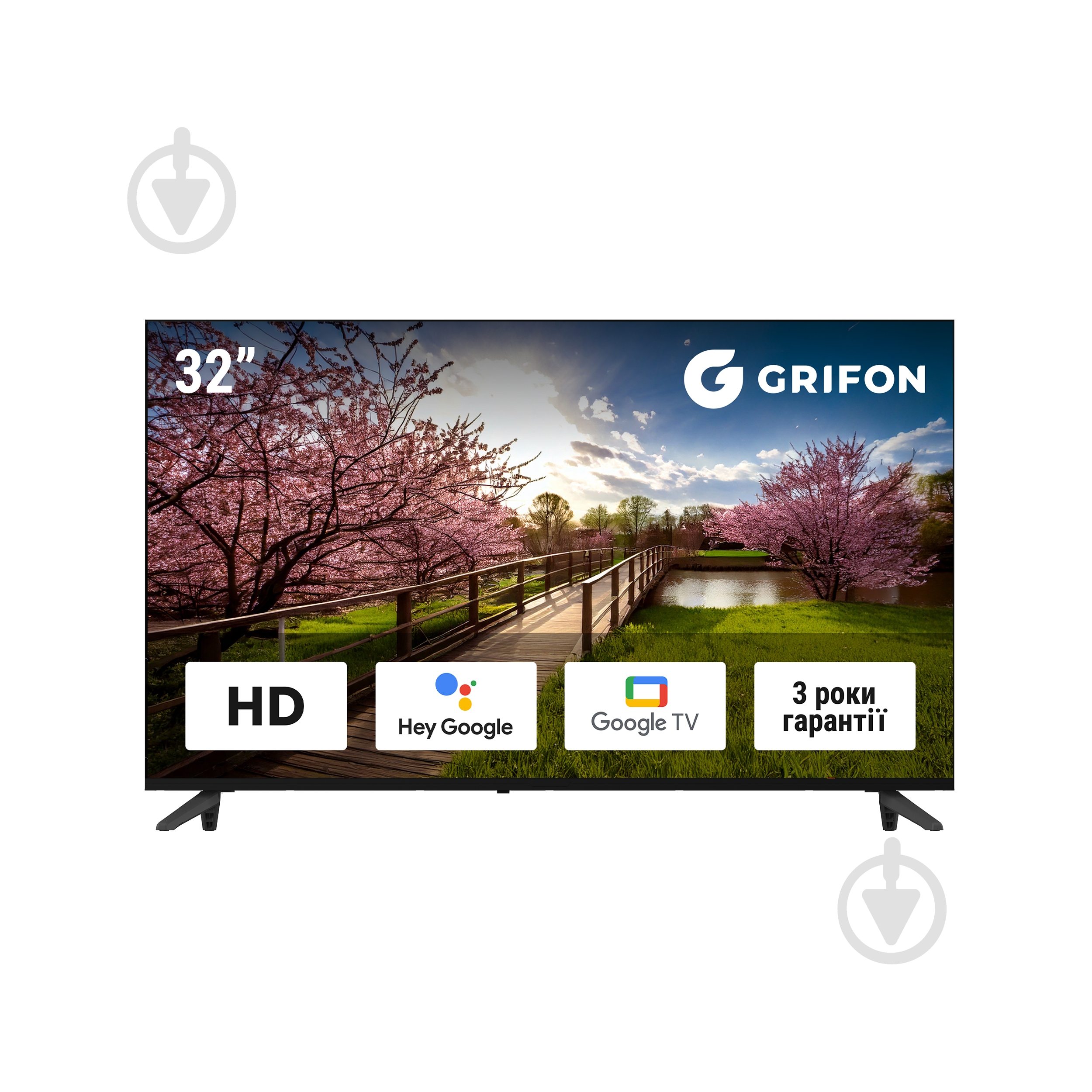 Телевизор Grifon DV32HSB Diva DV32HSB - фото 1