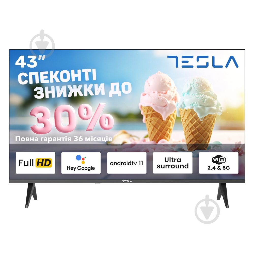 Телевизор TESLA 43E635BFS 43E635BFS - фото 1
