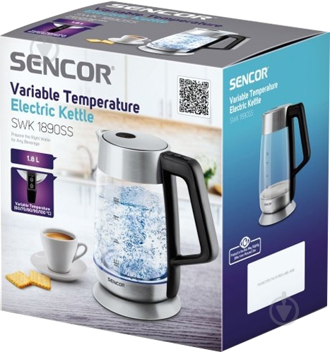 Электрочайник Sencor SWK1890SS - фото 10