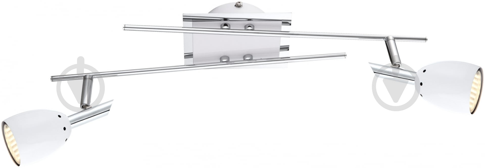 Спот Globo NORU LED 2x3,5 Вт GU10 хром 57603-2 - фото 1