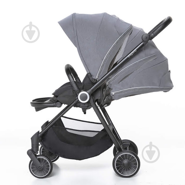Коляска прогулочная ESPIRO Galaxy 07 Gray Center - фото 5