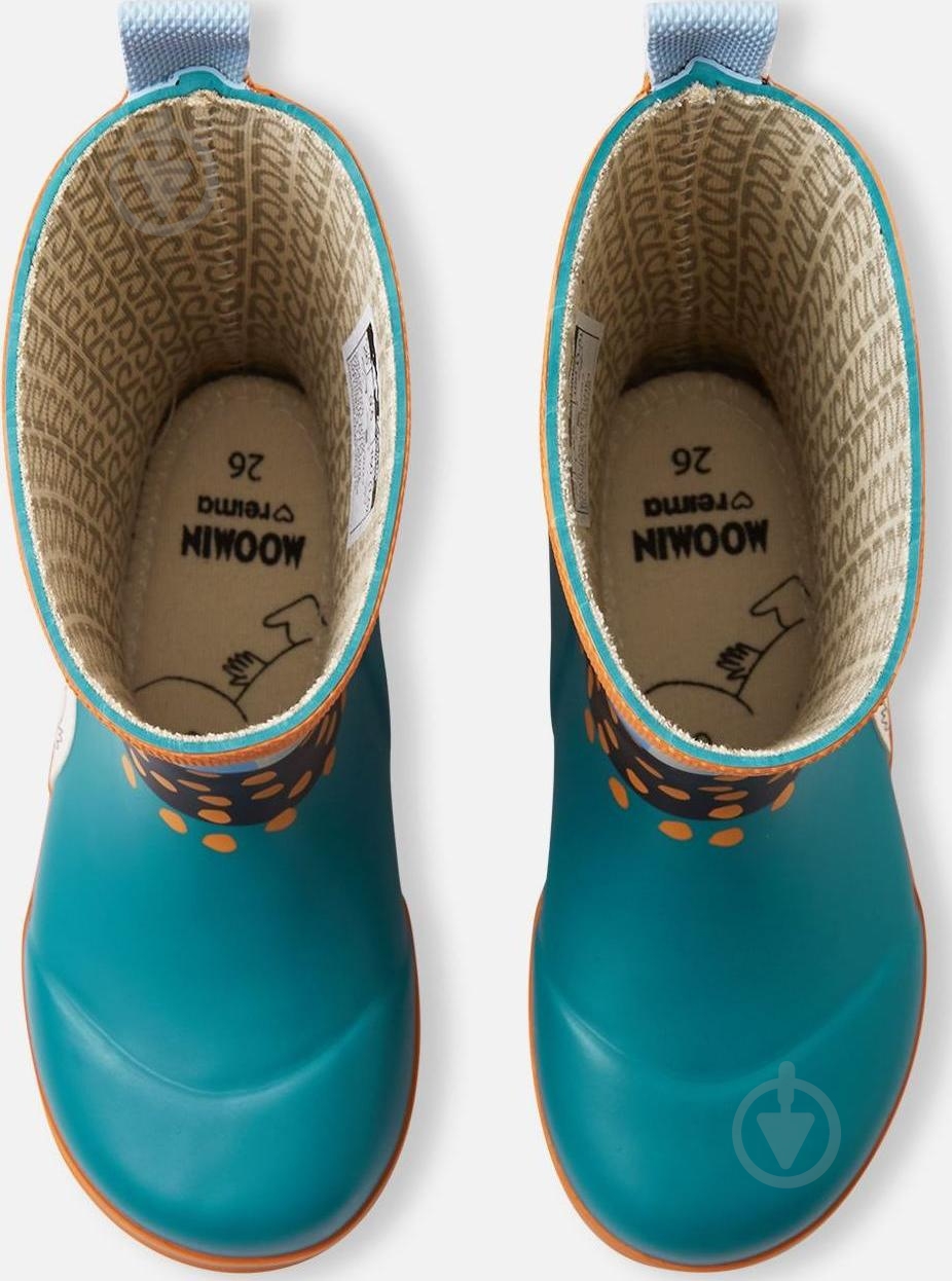 Сапоги для девочек Reima Magisk Moomin размер 24 оранжевый - фото 3 Сапоги для девочек Reima Magisk Moomin размер 24 оранжевый - фото 3