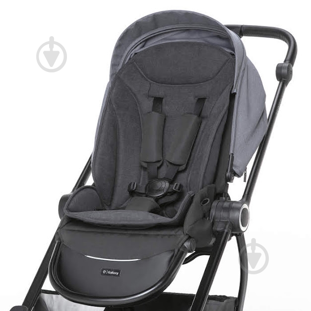 Коляска прогулочная ESPIRO Galaxy 10 Black Space - фото 11