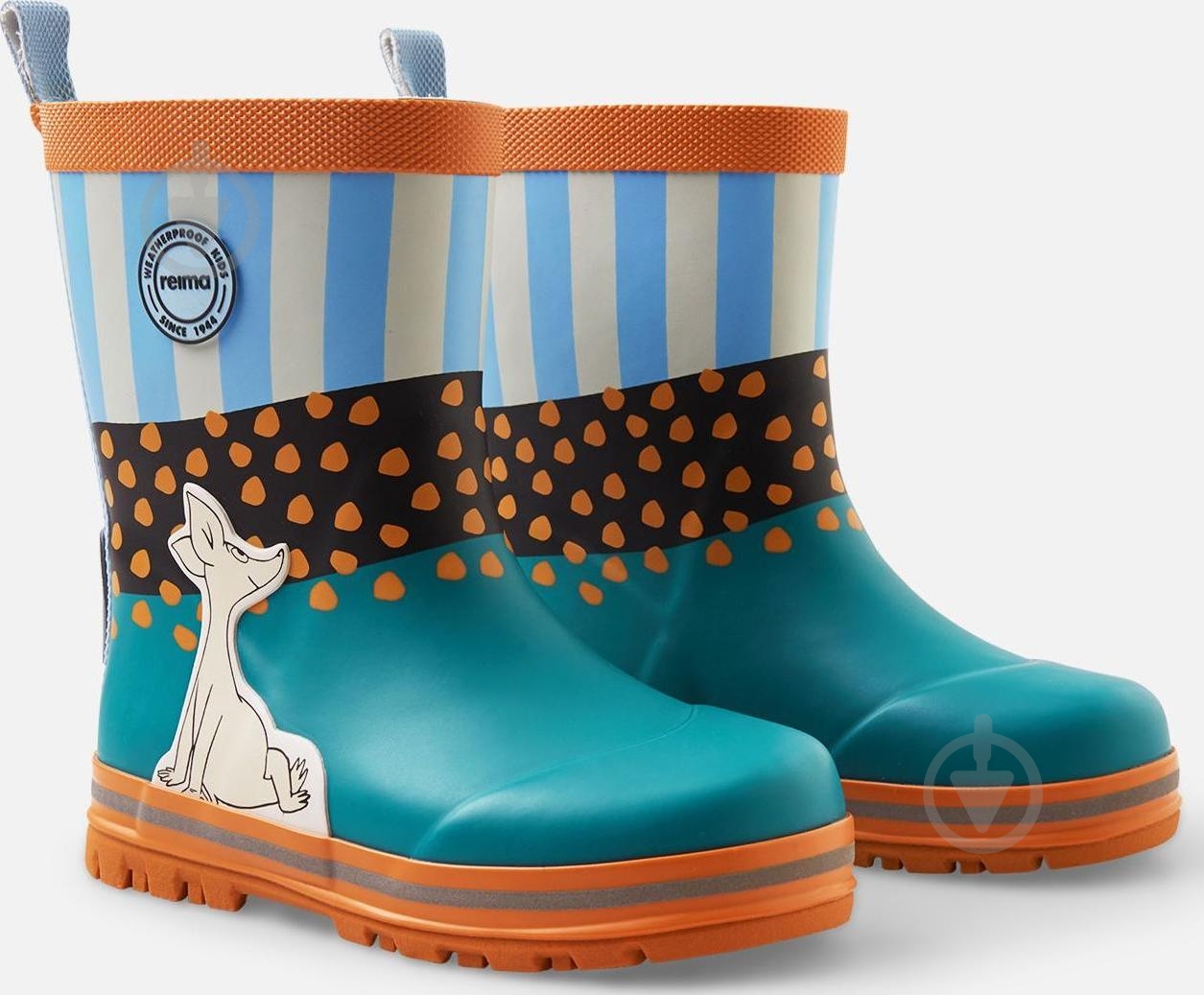 Сапоги для девочек Reima Magisk Moomin размер 27 оранжевый - фото 4 Сапоги для девочек Reima Magisk Moomin размер 27 оранжевый - фото 4