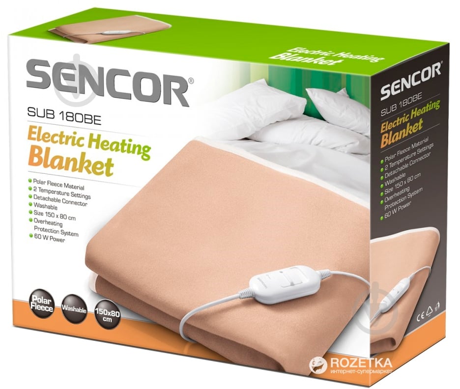 Електропростирадло Sencor SUB181BE - фото 2