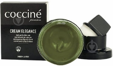 Крем для обуви COCCINE ELEGANCE 50 мл оливковый - фото 1