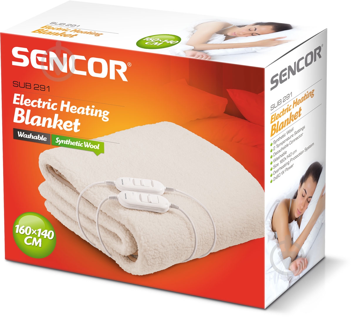 Електропростирадло Sencor SUB291 - фото 2