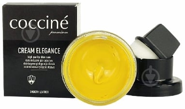 Крем для обуви COCCINE ELEGANCE 50 мл желтый - фото 1