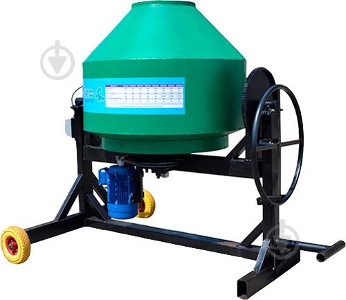 Бетономешалка Скиф БСМ 500 л с редуктором переворота 380 В - фото 1