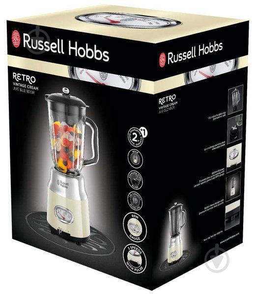 Блендер стационарный Russell Hobbs 25192-56 Retro - фото 5