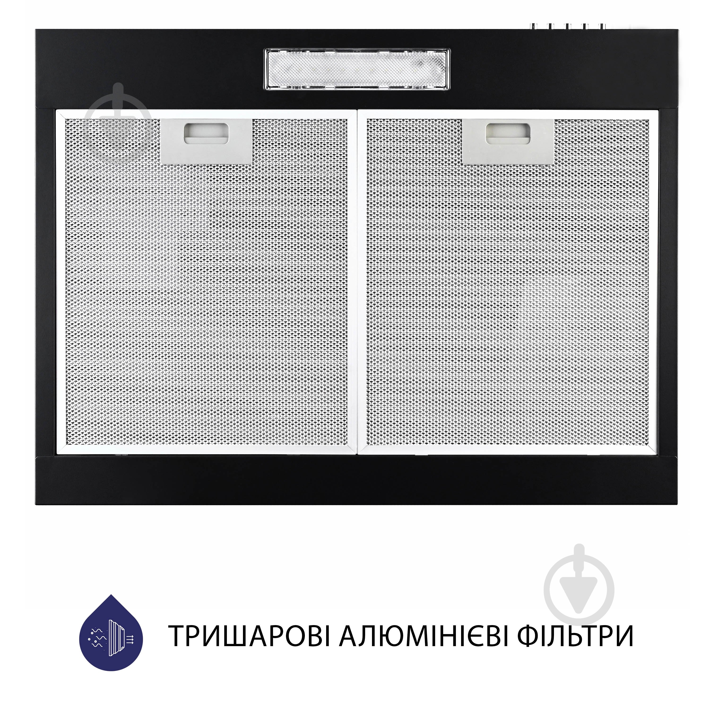Витяжка Minola HPL 612 BL пласка - фото 5