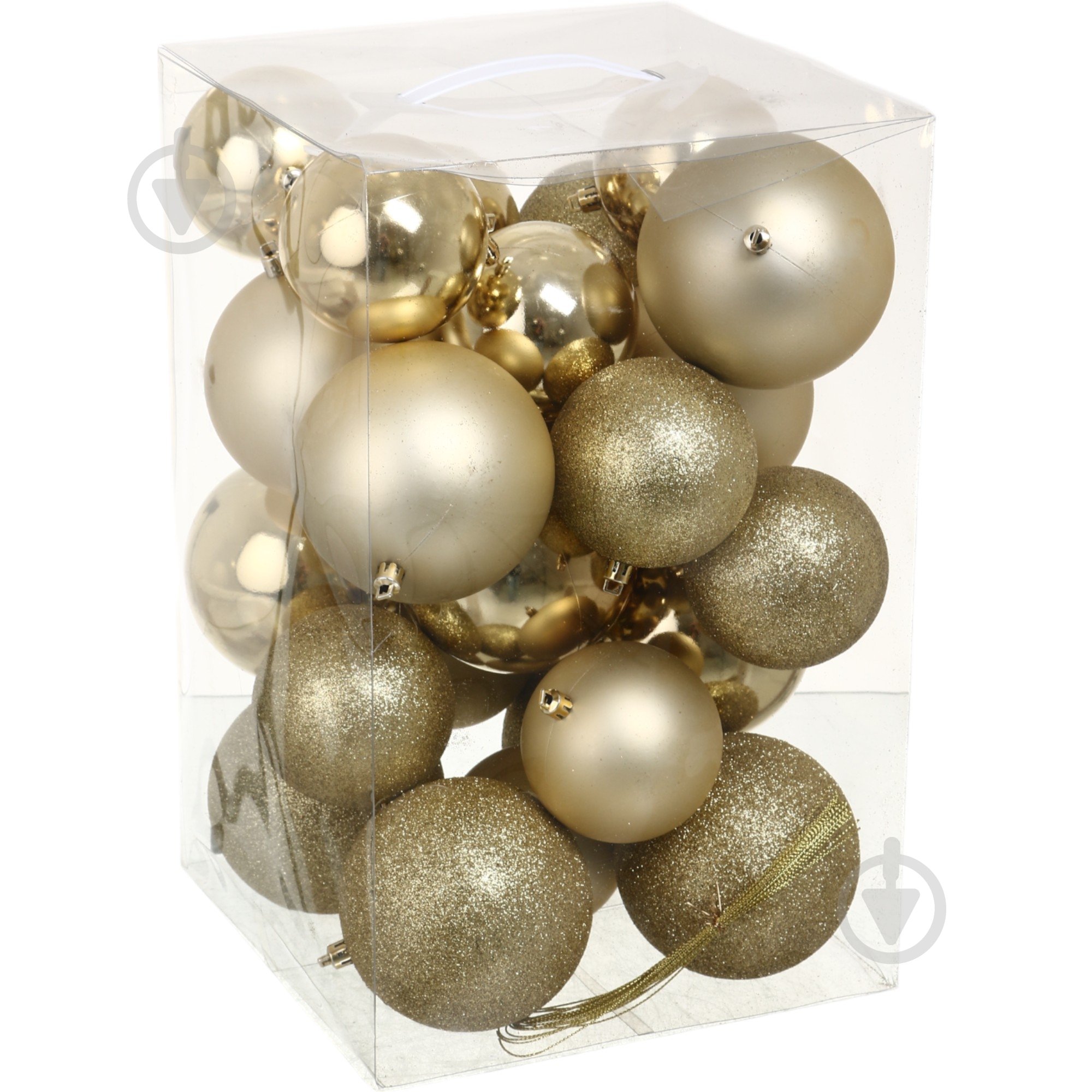 Набір ялинкових куль T24-25MIX d 100 мм 25 шт./уп. - фото 3