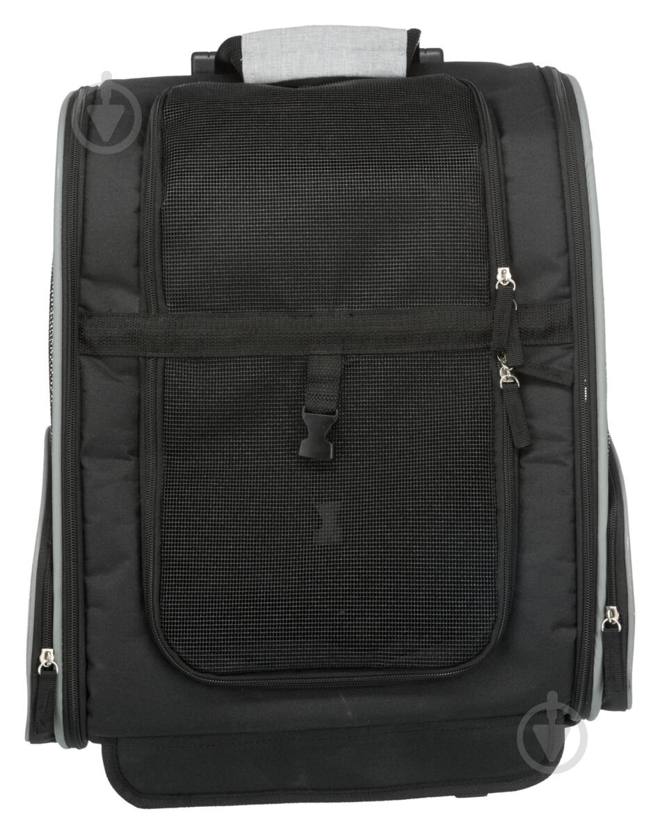 Сумка-рюкзак Trixie для собак Trolley из полиэстера черный с серым до 8 кг (2880) - фото 4 Сумка-рюкзак Trixie для собак Trolley из полиэстера черный с серым до 8 кг (2880) - фото 4