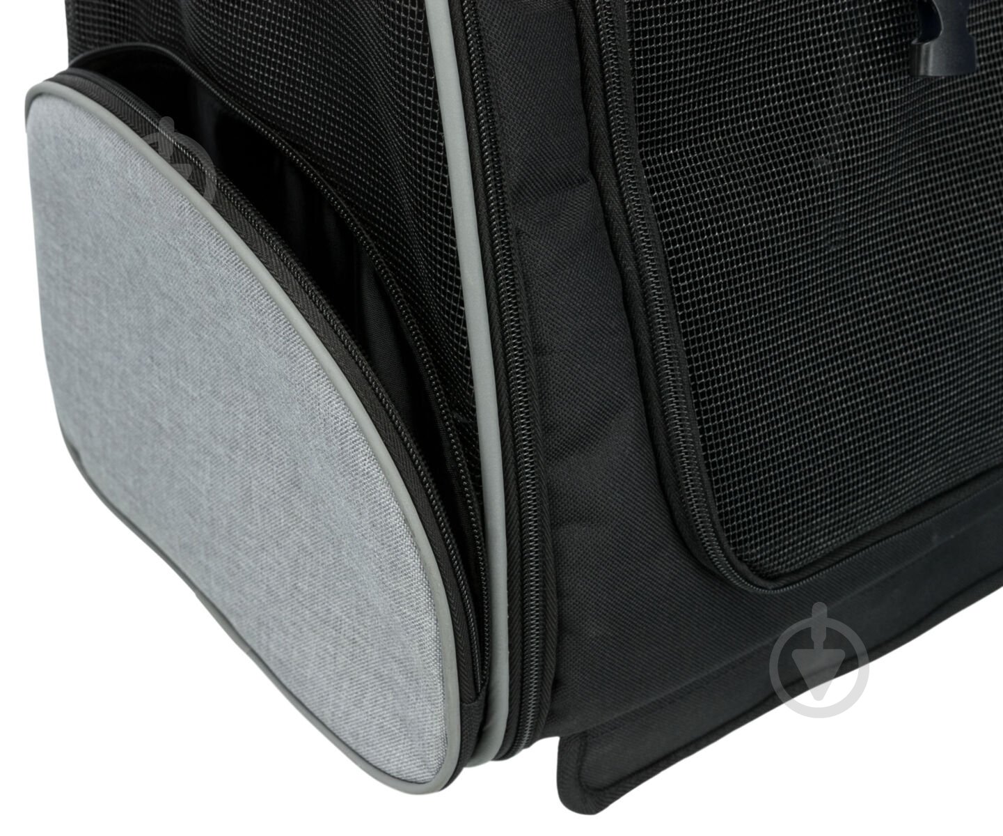 Сумка-рюкзак Trixie для собак Trolley из полиэстера черный с серым до 8 кг (2880) - фото 11 Сумка-рюкзак Trixie для собак Trolley из полиэстера черный с серым до 8 кг (2880) - фото 11