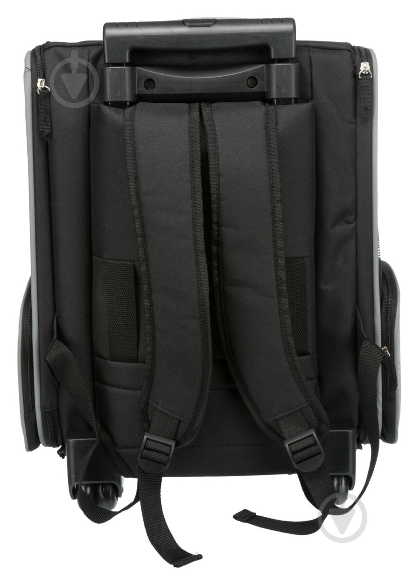 Сумка-рюкзак Trixie для собак Trolley из полиэстера черный с серым до 8 кг (2880) - фото 16 Сумка-рюкзак Trixie для собак Trolley из полиэстера черный с серым до 8 кг (2880) - фото 16