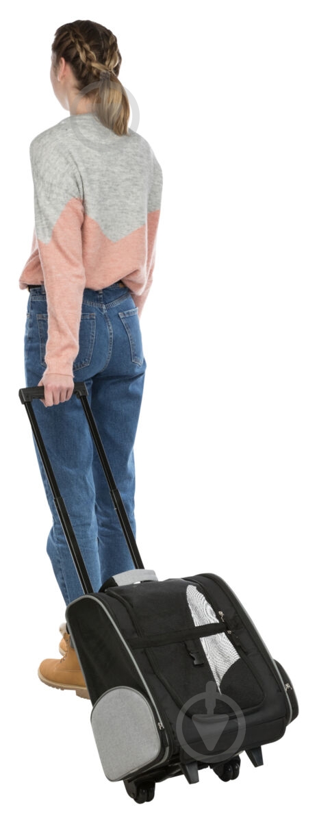 Сумка-рюкзак Trixie для собак Trolley из полиэстера черный с серым до 8 кг (2880) - фото 27 Сумка-рюкзак Trixie для собак Trolley из полиэстера черный с серым до 8 кг (2880) - фото 27