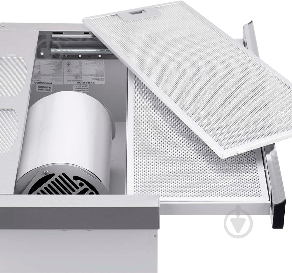 Вытяжка Pyramida TL 50 G IX BL - фото 5