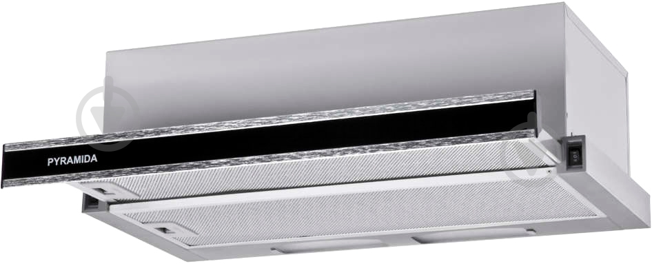 Вытяжка Pyramida TL 50 G IX BL - фото 1