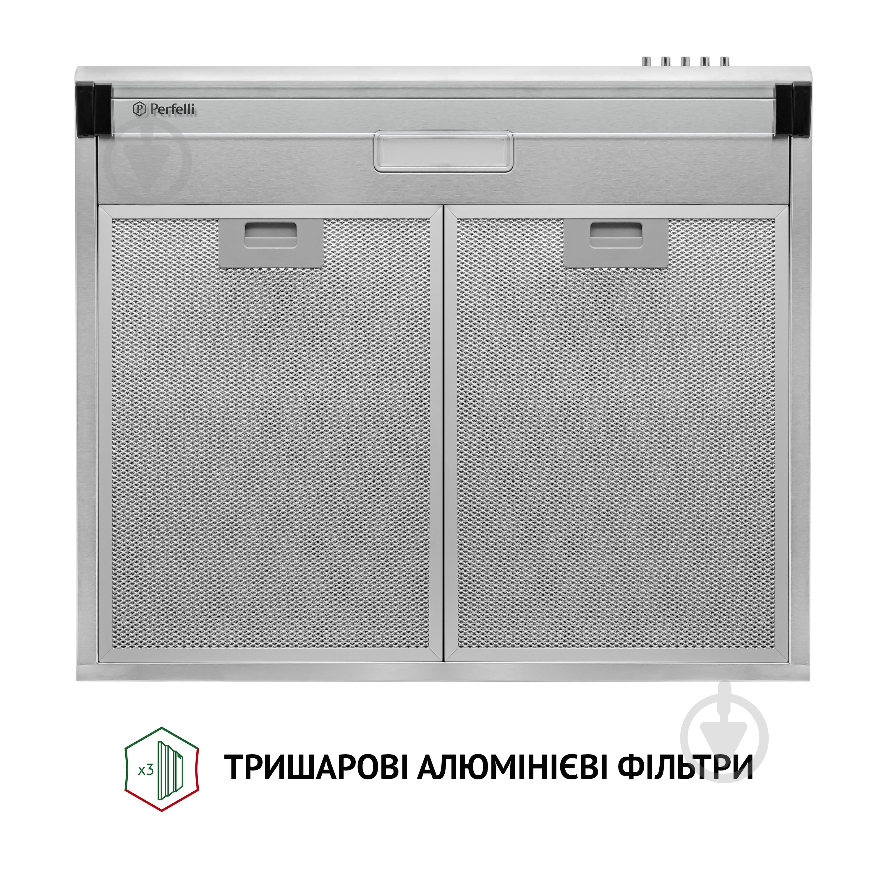 Вытяжка Perfelli PL 6144 I LED плоская - фото 7