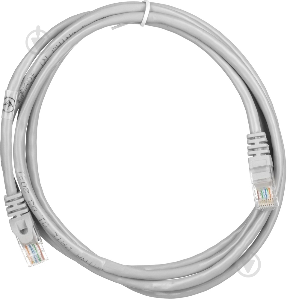 Патч-корд 2E PC5ECOP - 200GRY Cat 5e / RJ45 / 26AWG 2 м сірий - фото 2 Патч-корд 2E PC5ECOP - 200GRY Cat 5e / RJ45 / 26AWG 2 м сірий - фото 2