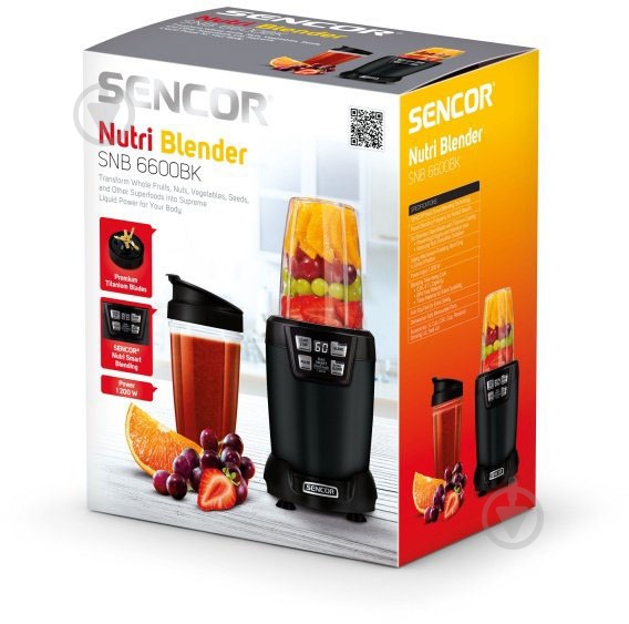 Блендер стаціонарний Sencor SNB6600BK - фото 13