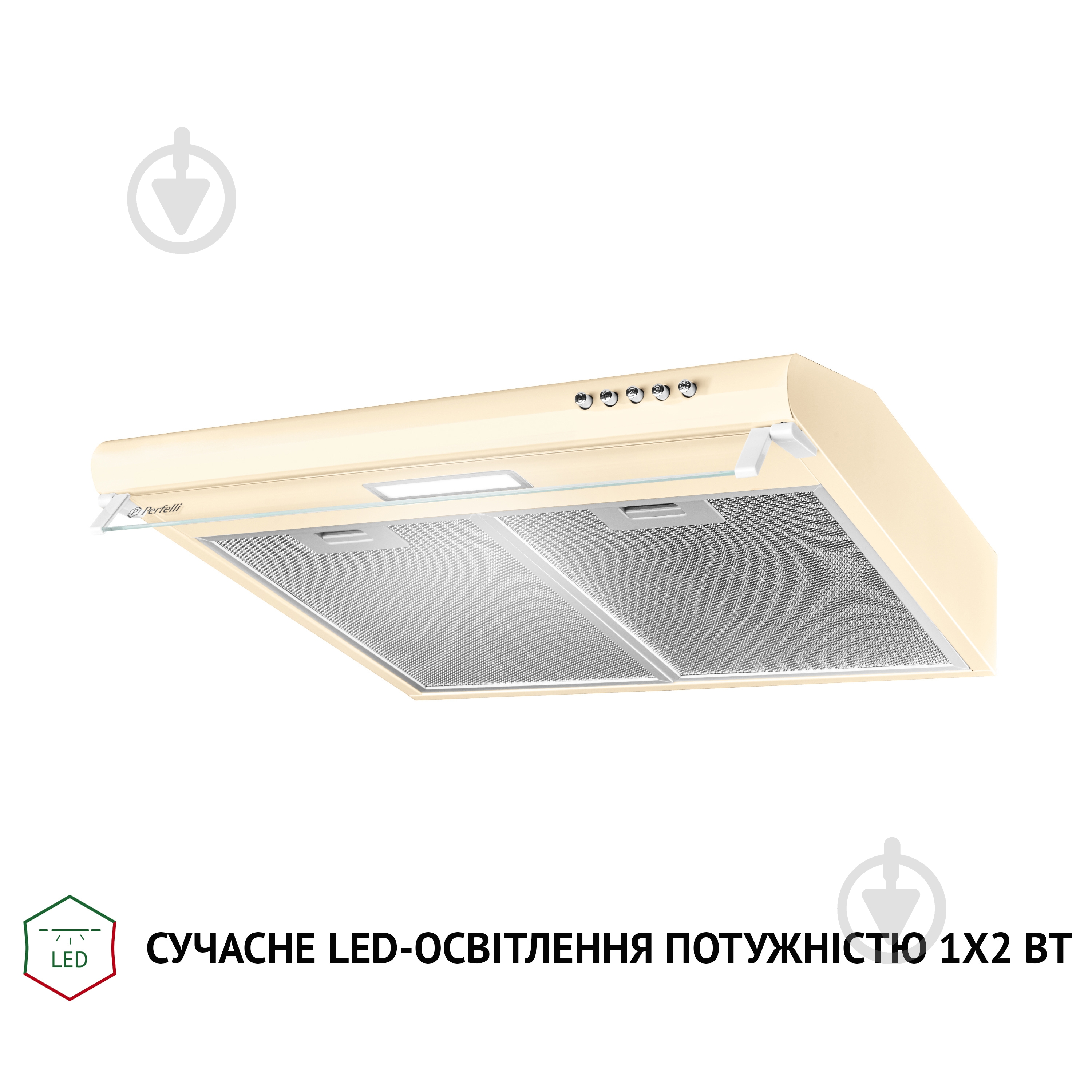 Витяжка Perfelli PL 5144 IV LED пласка - фото 4