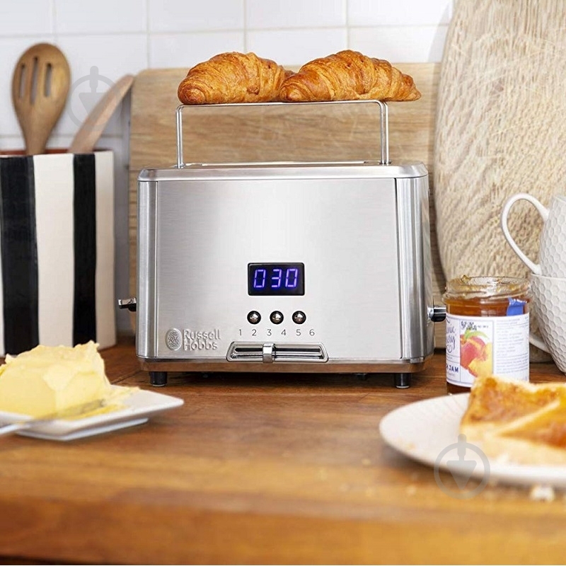 Тостер Russell Hobbs 24200-56 Compact Home - фото 6 Тостер Russell Hobbs 24200-56 Compact Home - фото 6