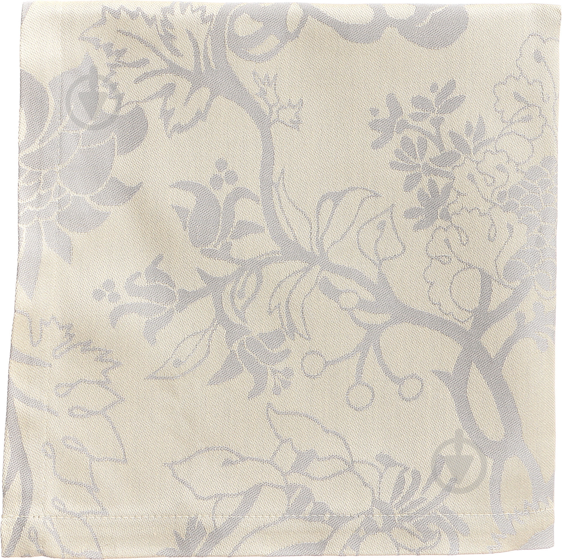 Салфетка TTT Rubin Garden 40x40 см серый - фото 1 Салфетка TTT Rubin Garden 40x40 см серый - фото 1