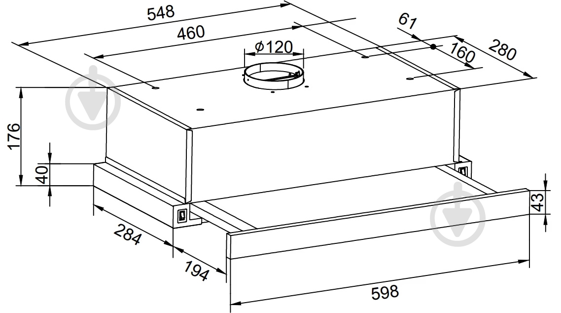Вытяжка Hansa OTP6233IH - фото 8