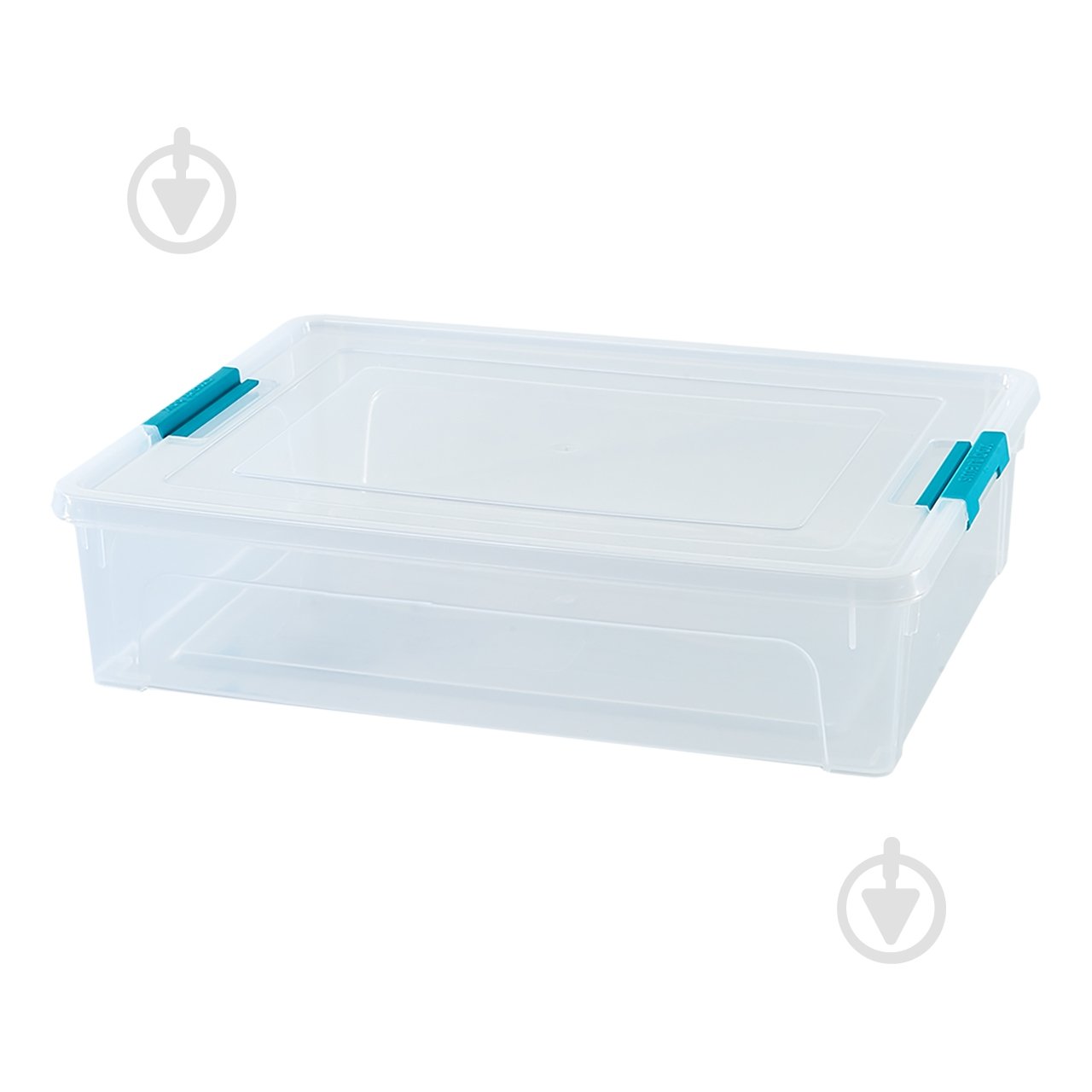 Ящик для зберігання Vivendi (з кришкою) Smart Box (харчовий пластик) 75x290x390 мм - фото 1